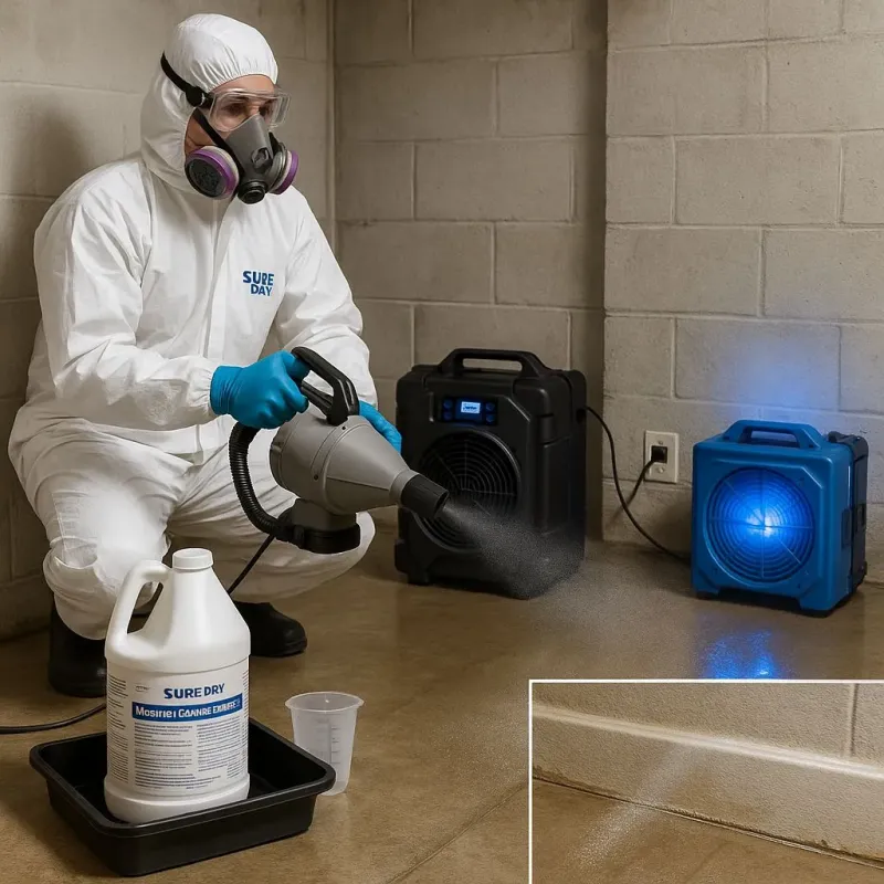 Sanitization and Odor Removal process in Bridgeview, IL